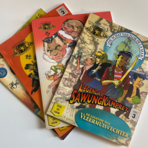 Bundelkorting: De legende van de Vleermuisvechter deel 1 t/m 4